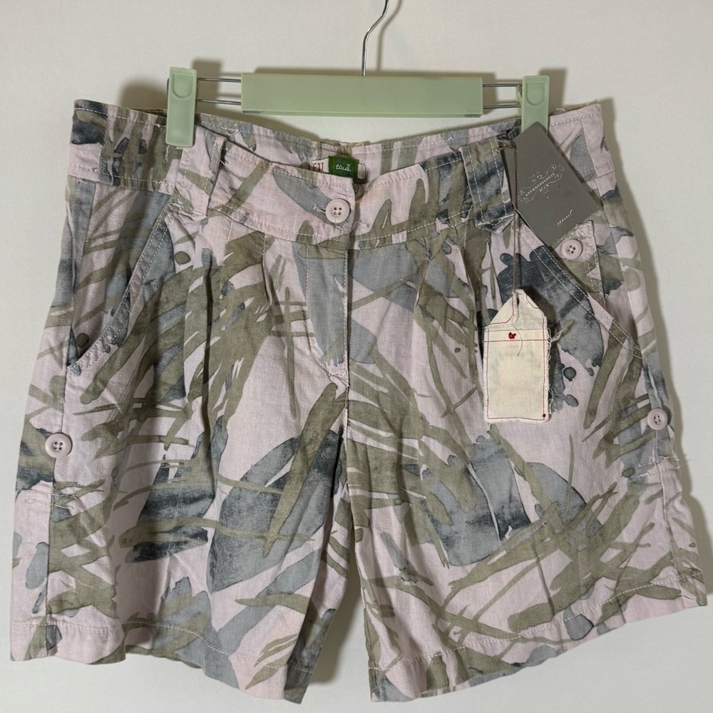 Anthropology Ett twa linen shorts • NWT • Women’s size 8
